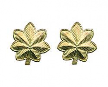 Major Officier Rank Oak Leaves