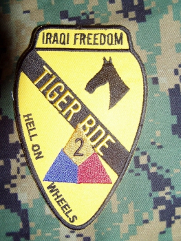 1st Cavalry Division Iraqi Freedom Irak Krieg Abzeichen