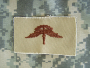 HALO BASIC DCU Desert Uniform patch Abzeichen