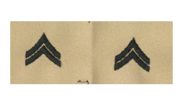 Corporal CPL Rank E-4 DCU Desert Uniform Abzeichen