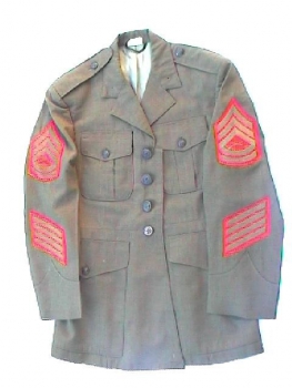 USMC US MARINE Corps ALPHA Dress Army Uniform Jacke