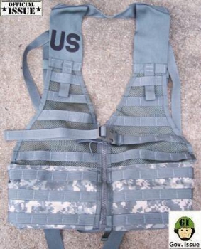 US Army FLC MOLLE ACU Assault Fight Load Vest