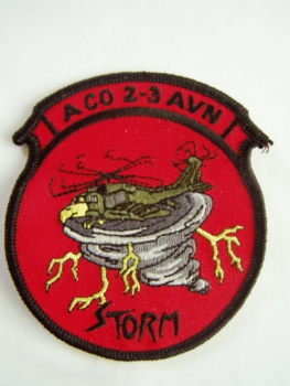 2-3 Aviation A Company STORM US Army Abzeichen