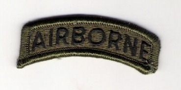 AIRBORNE US Army BDU tab