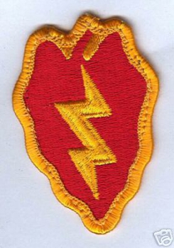 25th Infantry Division "Tropic Lightning" patch