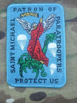 AIRBORNE  - SAINT MICHAEL - PATRON OF PARATROOPERS