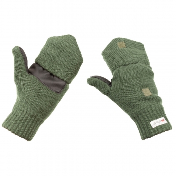 Strick Faust Fingerhandschuhe oliv 3M™ Thinsulate™