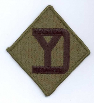 26th Infantry Division " YANKEE " BDU patch
