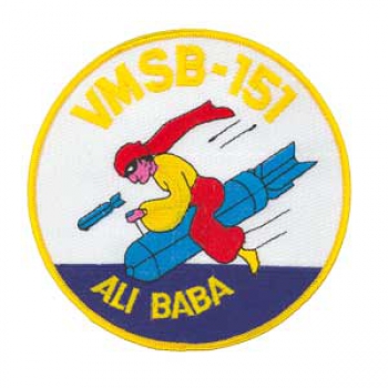 VMSB-151 SCOUT BOMBING SQUADRON "Ali Baba" WW2