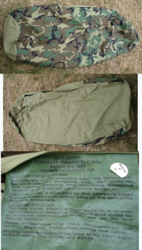 US Army GORE-TEX® MSS Bivy bag woodland camouflage