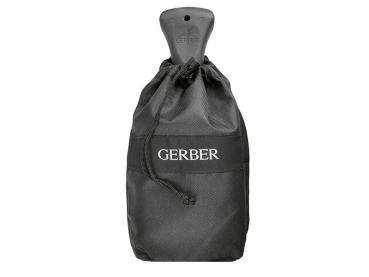 Gerber GORGE SHOVEL Klappspaten aus Carbonstahl und gummierter Handgriff