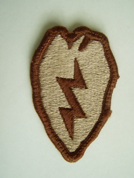 25th Infantry Division DCU Desert patch