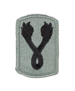 196th Infantry Brigade Chargers UCP ACU Patch - Foliage Green