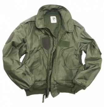 US Airforce USAF Navy Jacket Flyers Cold Weather 45/P