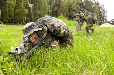 Bundeswehr BW Nässeschutz Überzug Rucksack flecktarn