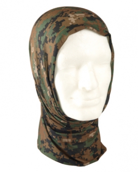 MULTI HEADGEAR WRAP 6 Way Face Protector woodland Digital