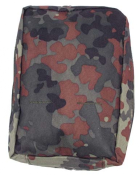 Modular System MOLLE Mehrzwecktasche Flecktarn