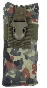 Modular System MOLLE Funkgerätetasche Flecktarn