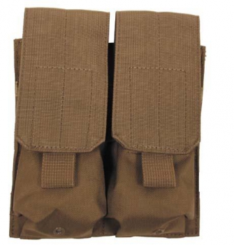 Doppel Magazintasche MOLLE Modular System coyote tan