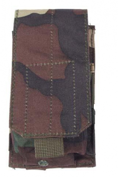Magazintasche MOLLE Modular System woodland camouflage