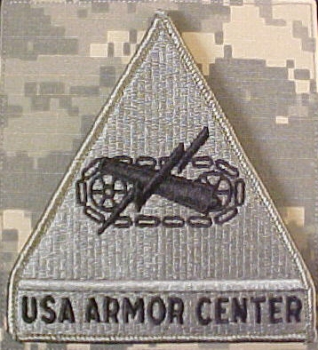 USA Armor Center ACU Patch - Foliage Green