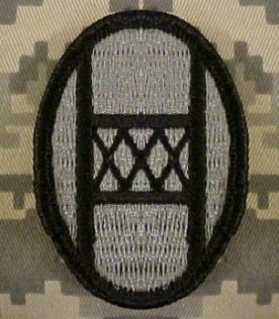 30th Infantry Division ACU Patch - Foliage Green