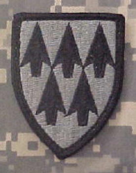 32nd ADA ARMY AIR AND MISSILE DEFENSE CMD ACU Patch - Foliage Green