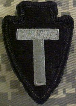 36th Infantry Division ACU Patch foliage green