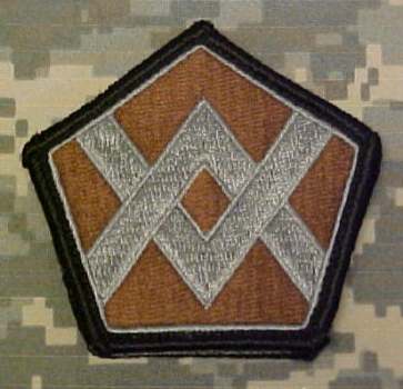 55th Sustainment Brigade ACU Patch Foliage Green