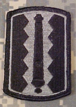 54th Field Artillery Brigade ACU Patch Foliage Green