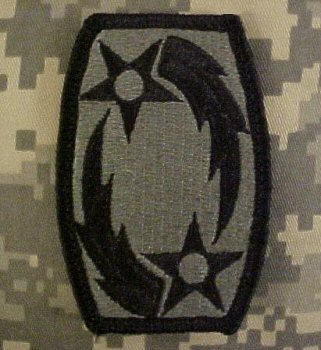 69th ADA Air Defense Artillery ACU Patch foliage green