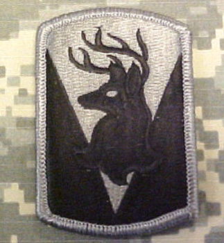 86th IBCT Armored Brigade ACU Patch Foliage Green