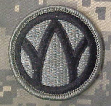 89th Infantry Division ACU Patch - Foliage Green