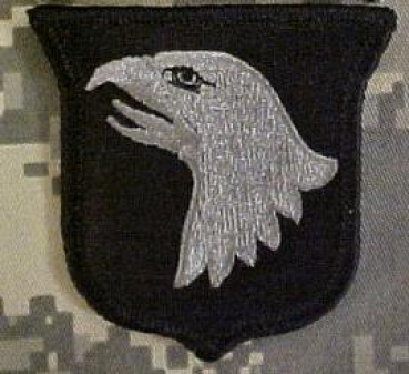101th Division ACU Patch foliage green