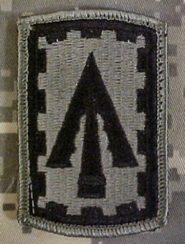 108th ADA Air Defense Artillery ACU Patch foliage green