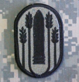 147th Field Artillery Brigade ACU Patch foliage green