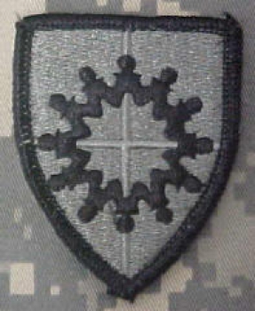 149th Armor Brigade ACU Patch foliage green