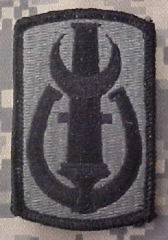151st Field Artillery Brigade ACU Patch foliage green