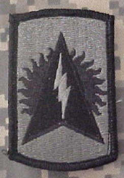 164th ADA Air Defense Artillery ACU Patch foliage green