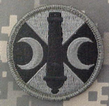210th Field Artillery Brigade ACU Patch Foliage Green