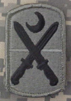 218th Infantry Brigade ACU Patch - Foliage Green
