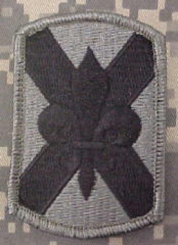 256th Infantry Brigade ACU Patch - Foliage Green