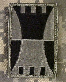416th Theater Engineer Command ACU Patch - Foliage Green