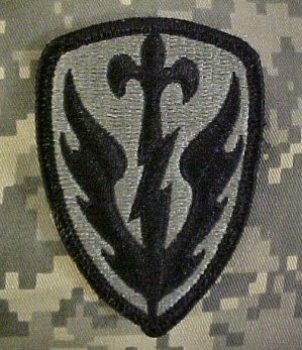 504th Military Intelligence Brigade ACU Patch