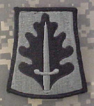 800th Military Police Brigade ACU Patch Foliage Green