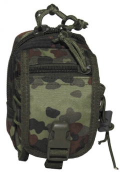 Mehrzwecktasche MOLLE System klein flecktarn