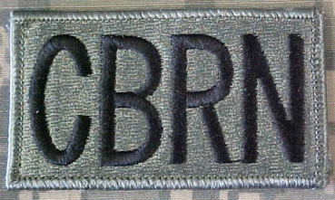CBRN ACU Patch foliage green