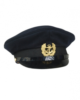 MARINE SCHIRMMÜTZE MIT ABZEICHEN Dunkelblau