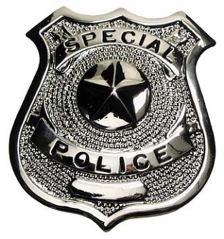 US Special Police Polizeiabzeichen mit Anstecknadel