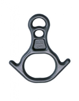 BLACK CLIMBING RESCUE FIGURE 8 RING